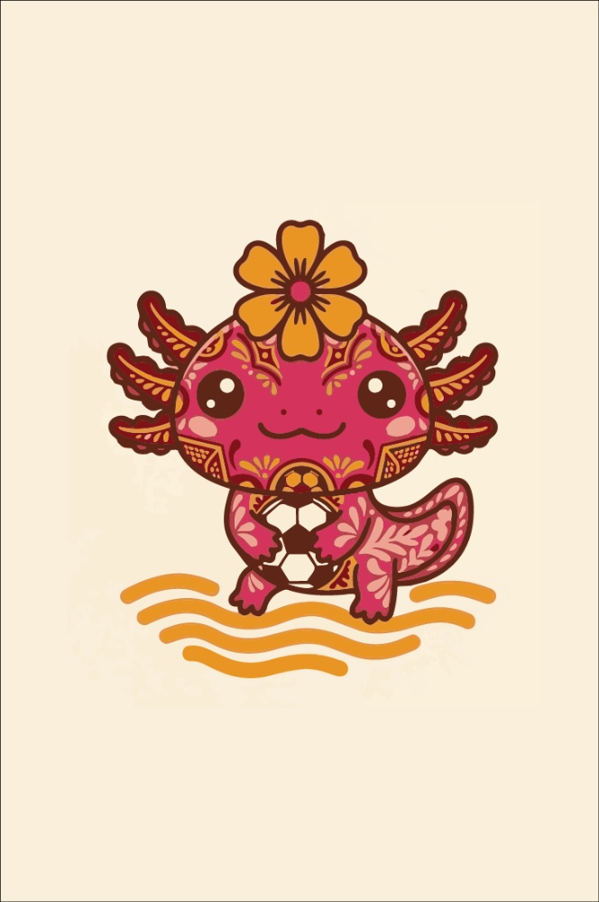 Logo ajolote azteca &mdash; Aventura Xochimilco